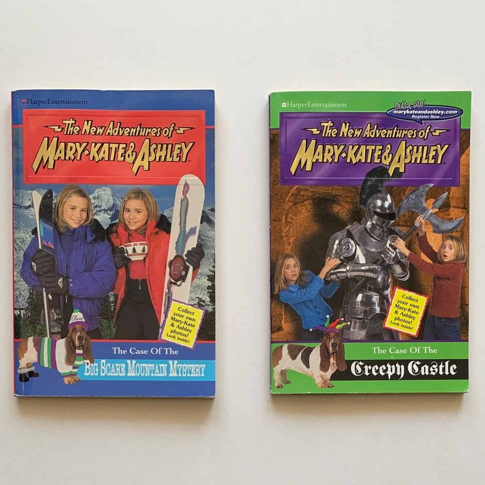 The New Adventures of Mary-Kate & Ashley Books: Creepy Castle & Mountain Mystery